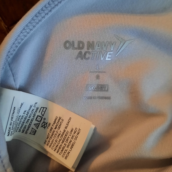 Old Navy Active Go-Dry Sports Bra, Size Large, Floral - Picture 6 of 6